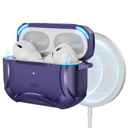 Husa Apple AirPods Pro ESR Cyber Armor Tough HaloLock, mov