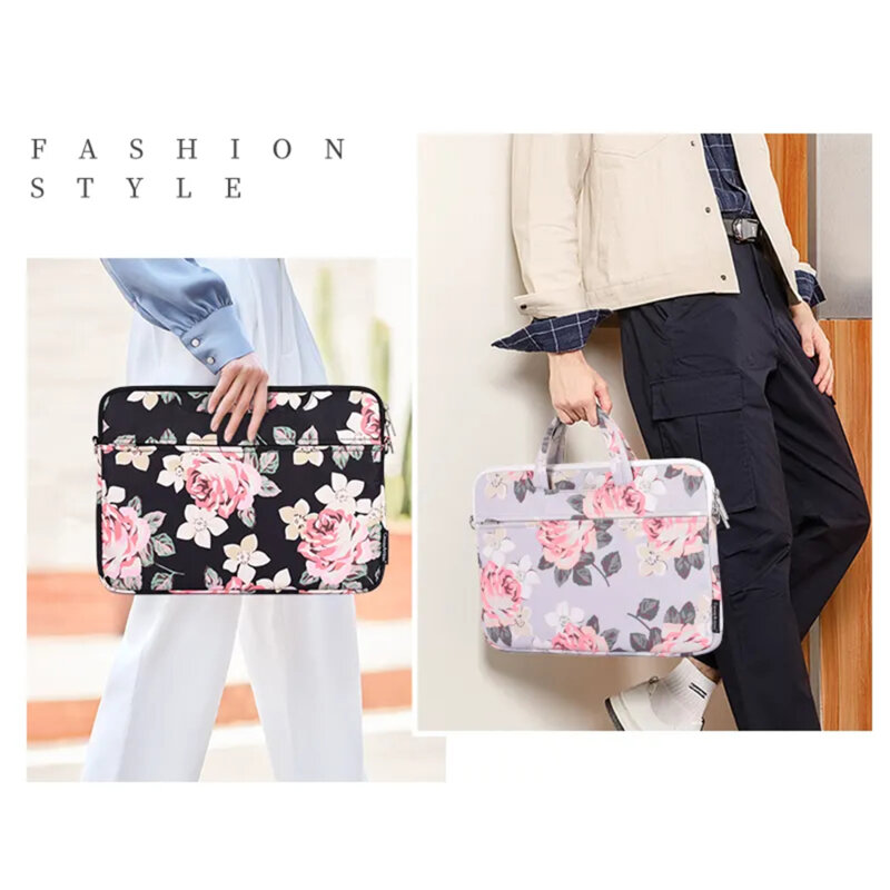 Geanta, servieta pentru laptop 15-16 inch CanvasArtisan, negru, H40-C22