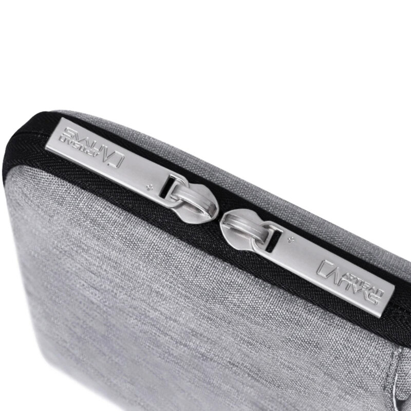 Geanta laptop 13-14 inch CanvasArtisan, gri inchis, L3-C12