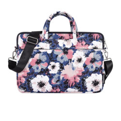 Geanta, servieta pentru laptop 13-14 inch CanvasArtisan, albastru, H43-C22