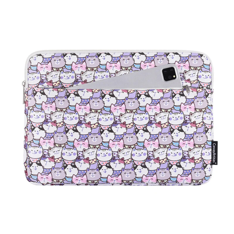 Husa pentru laptop 13-14 inch CanvasArtisan, multicolor, H79-11