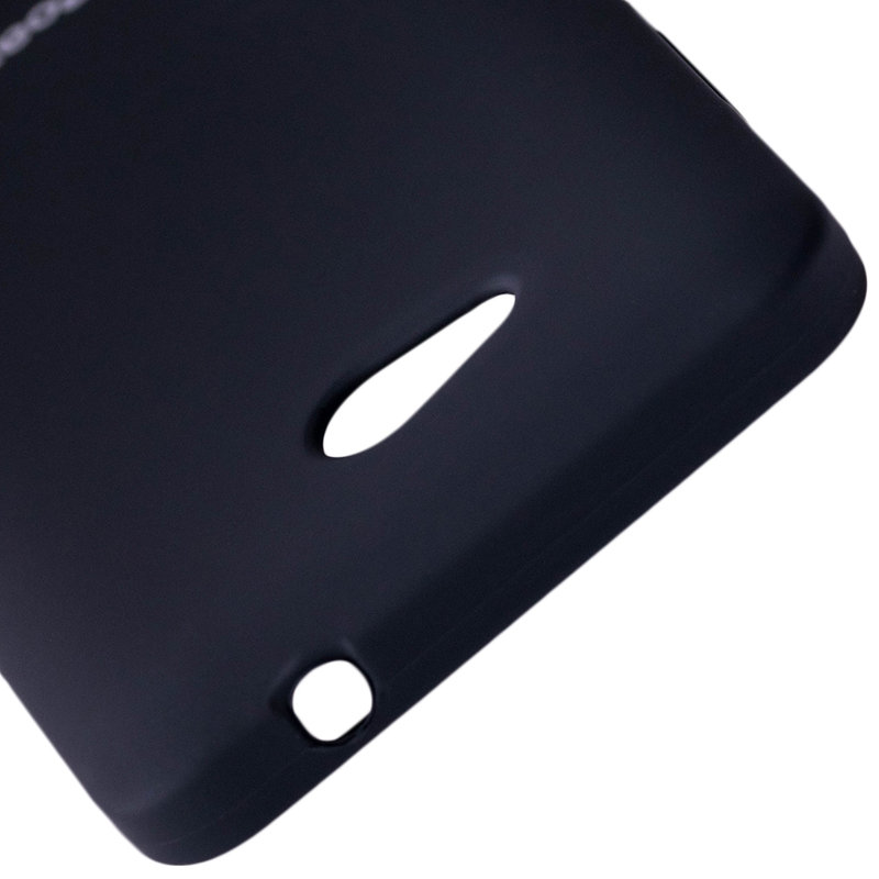 Husa Microsoft Lumia 640 Roar Colorful Jelly Case Negru Mat