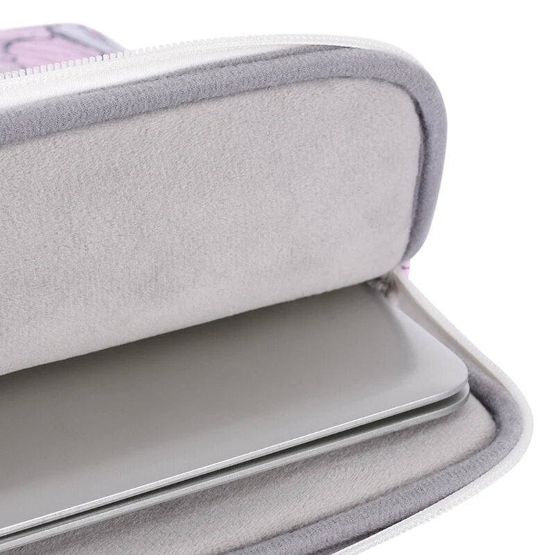 Husa pentru laptop 13-14 din piele CanvasArtisan, roz, G56-11