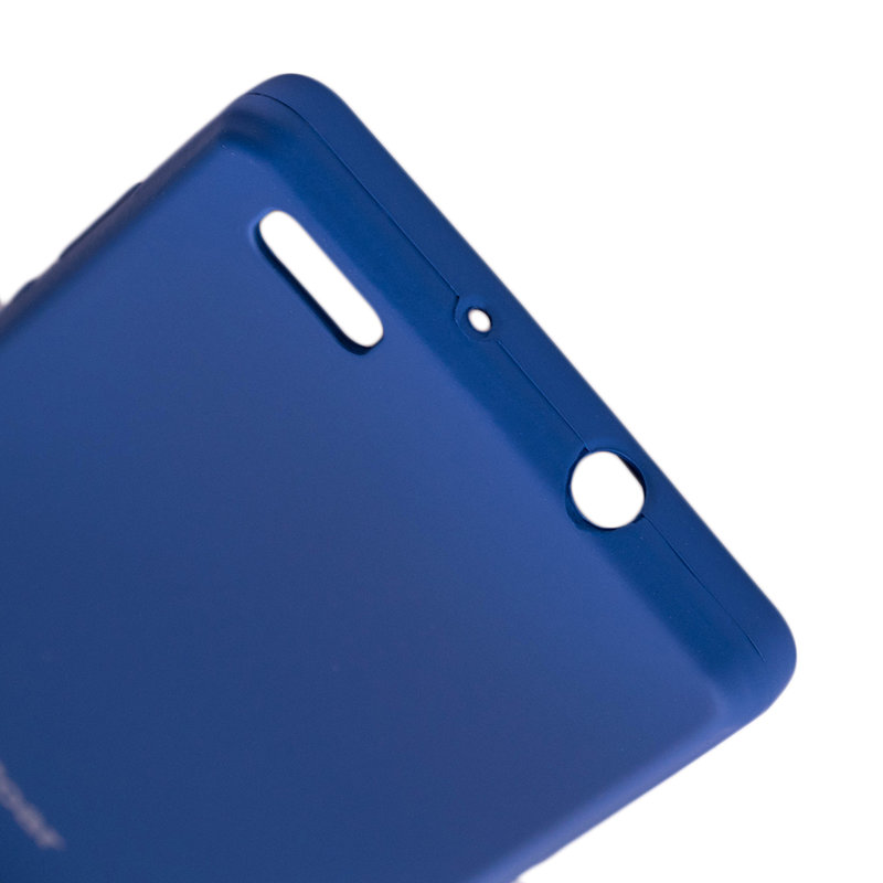 Husa Huawei P8 Lite Roar Colorful Jelly Case Albastru Mat