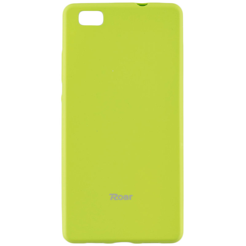 Husa Huawei P8 Lite Roar Colorful Jelly Case Verde Mat