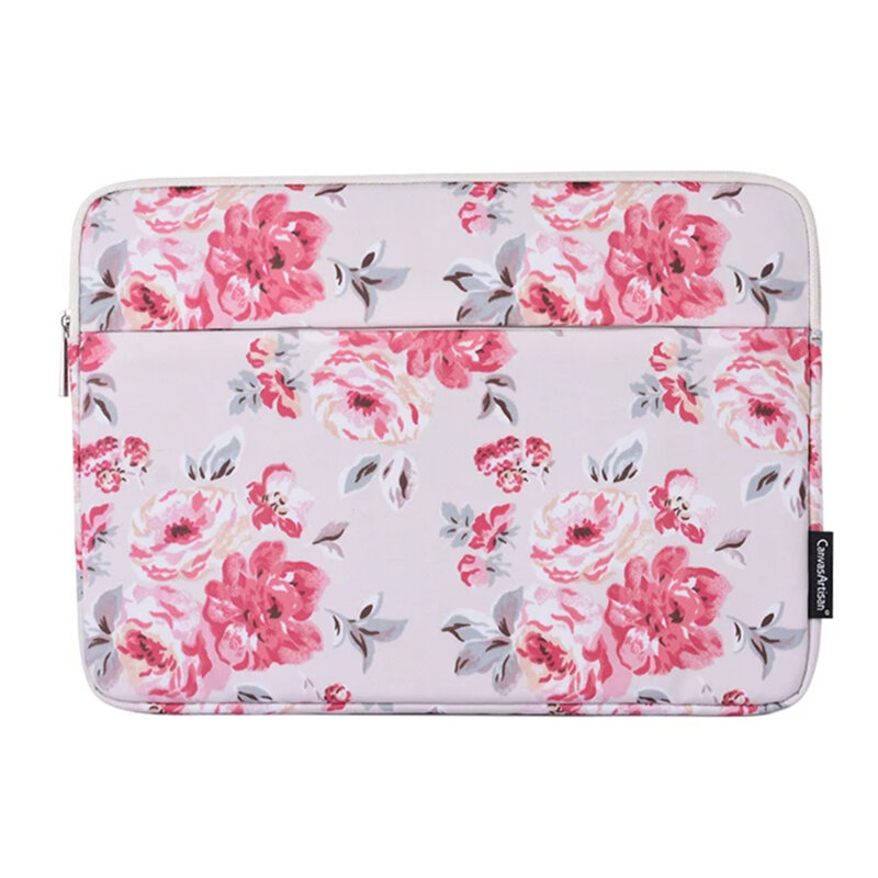 Geanta laptop 13 - 14 inch CanvasArtisan, alb, H10-11