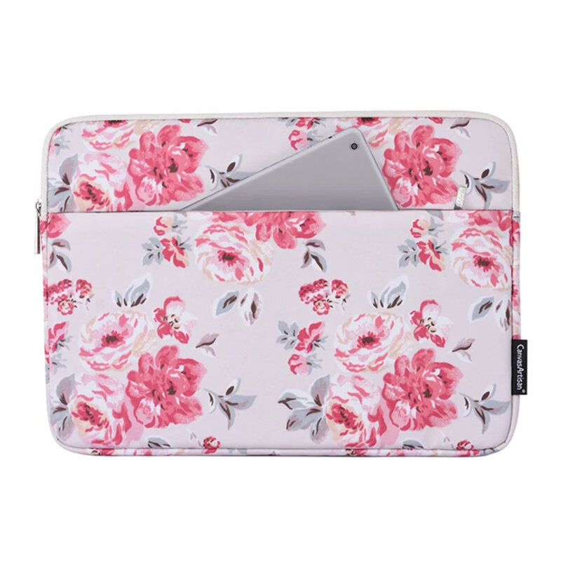 Geanta laptop 15 - 16 inch CanvasArtisan, alb, H10-11