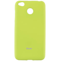 Husa Xiaomi Redmi 4, Redmi 4X Roar Colorful Jelly Case Verde Mat