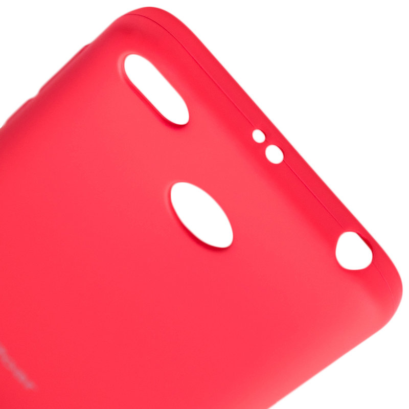 Husa Xiaomi Redmi 4, Redmi 4X Roar Colorful Jelly Case Roz Mat