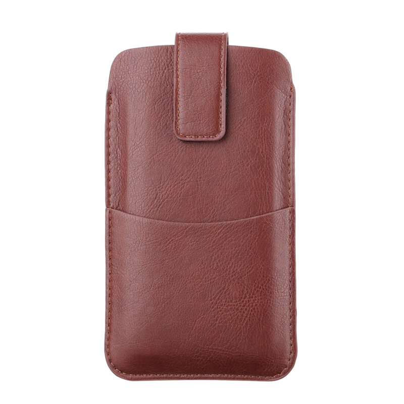Husa, suport, toc, port telefon curea Techsuit, 6.7 inch, maro