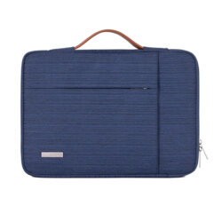Geanta laptop business 13-14 inch CanvasArtisan, albastru, K28-20