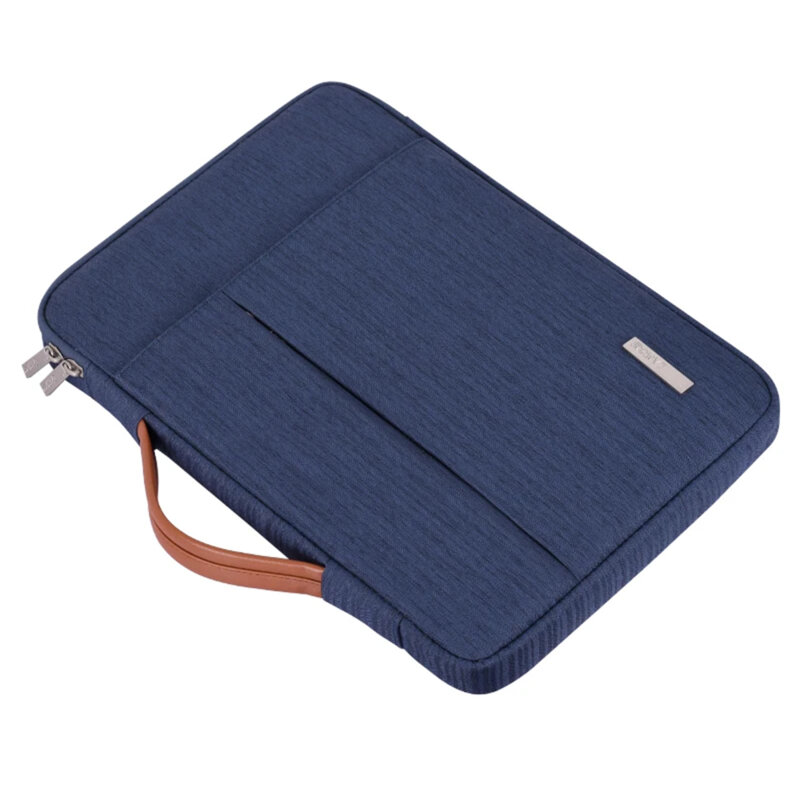 Geanta laptop business 13-14 inch CanvasArtisan, albastru, K28-20