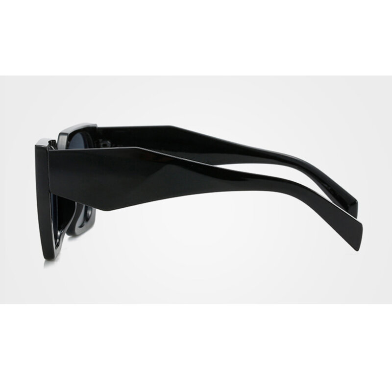 Ochelari cat eye voluminosi dama Techsuit, negru, 3967