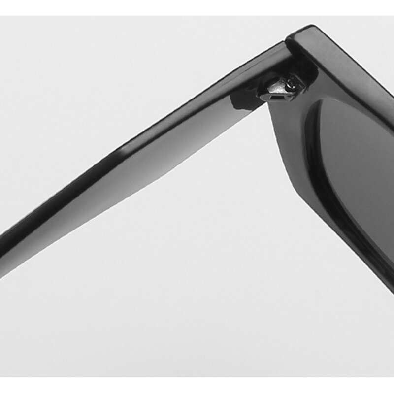 Ochelari cat eye voluminosi dama Techsuit, negru, 3967