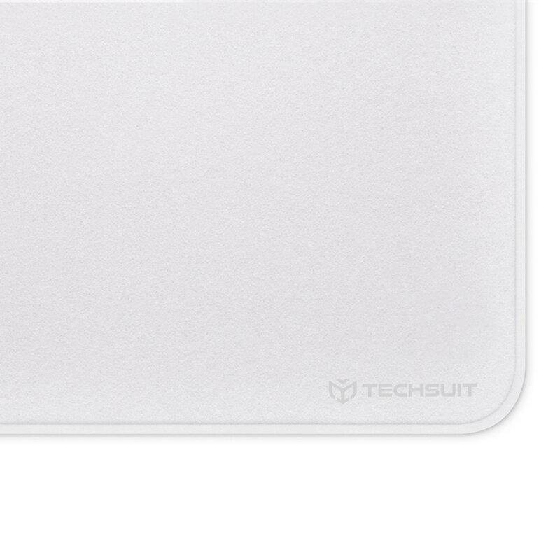Laveta curatare ecran, polish display telefon Techsuit, alb