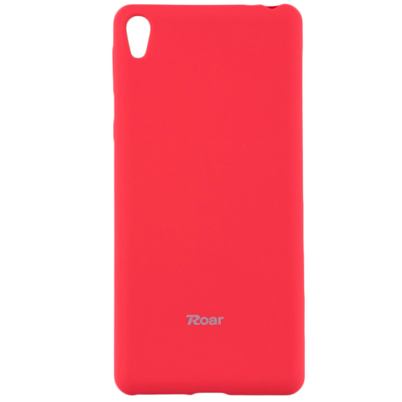 Husa Sony Xperia E5 Roar Colorful Jelly Case Roz Mat