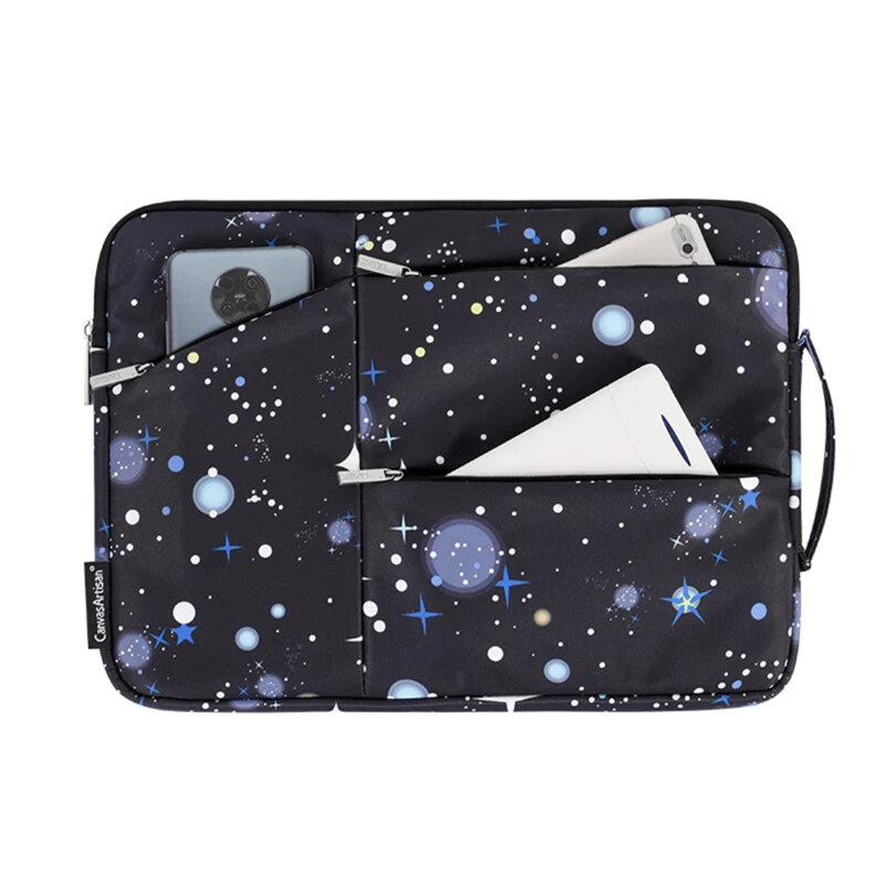 Geanta laptop 15-16 inch CanvasArtisan, negru, H16-58
