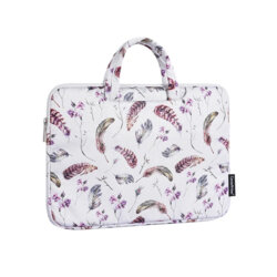 Geanta pentru laptop 15-16 inch CanvasArtisan, alb, H9-B01