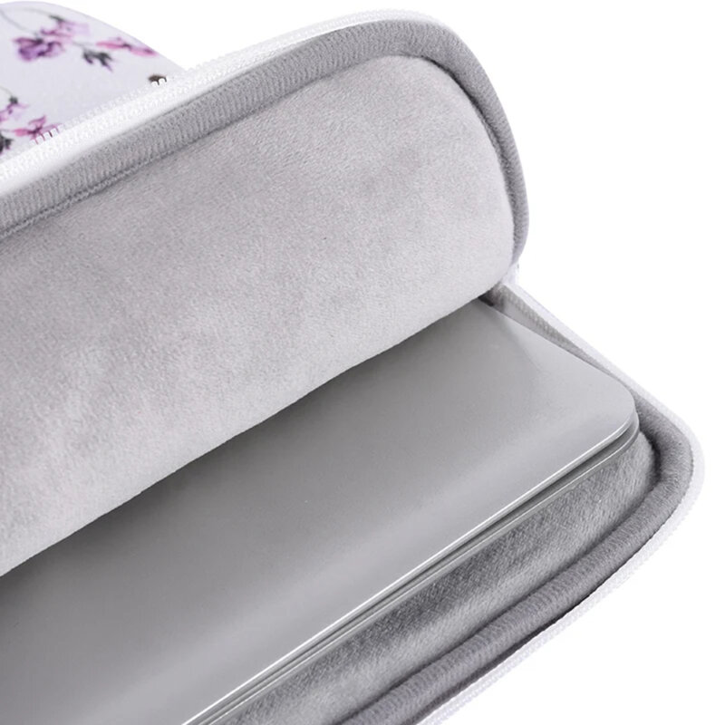 Geanta pentru laptop 13-14 inch CanvasArtisan, alb, H9-B01