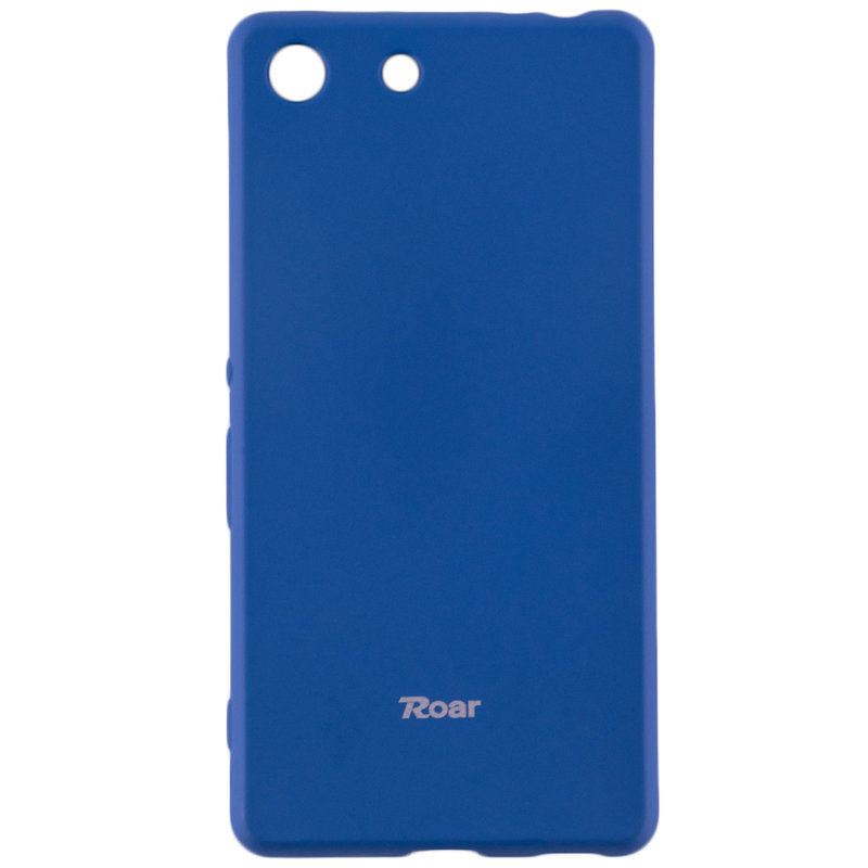 Husa Sony Xperia M5 Roar Colorful Jelly Case Albastru Mat