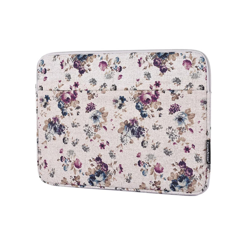 Geanta laptop 13 - 14 inch CanvasArtisan, galben, H2-12