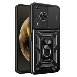 Husa Huawei nova Y72 protectie camera Techsuit CamShield Series, negru