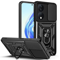 Husa Honor X7b 5G protectie camera Techsuit CamShield Series, negru