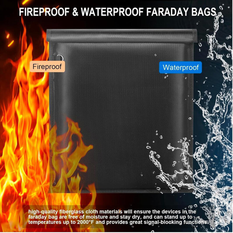 [Pachet 5x] Husa cu RFID protection, EMF blocker Techsuit AF4