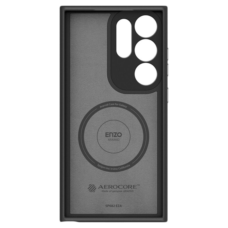 Husa Samsung Galaxy S24 Ultra Spigen Enzo Aramid, negru