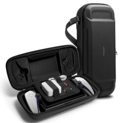 Husa Sony Playstation Portal Spigen Rugged Armor Pro, negru
