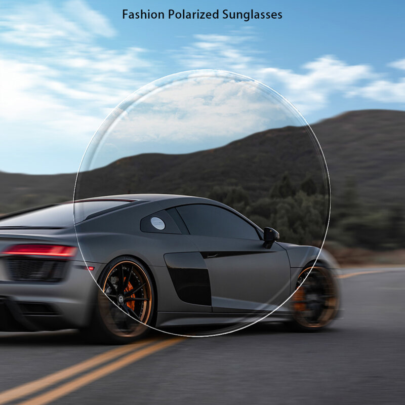 Ochelari polarizati pentru ciclism Techsuit 1806, portocaliu