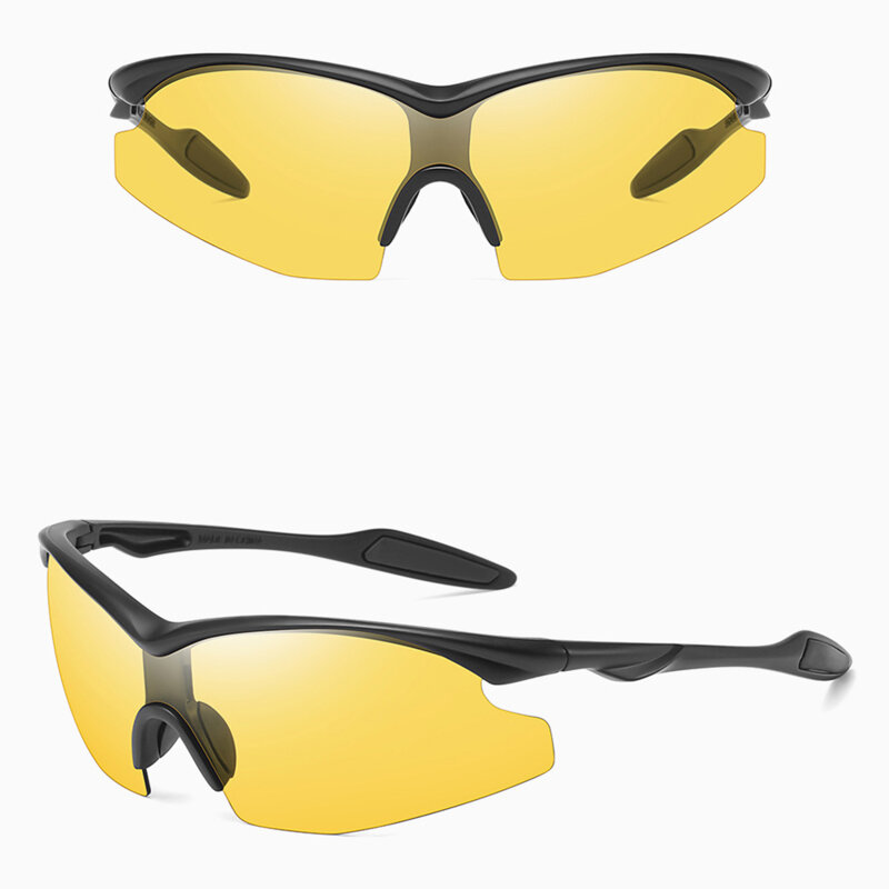 Ochelari polarizati pentru ciclism Techsuit 1806, galben