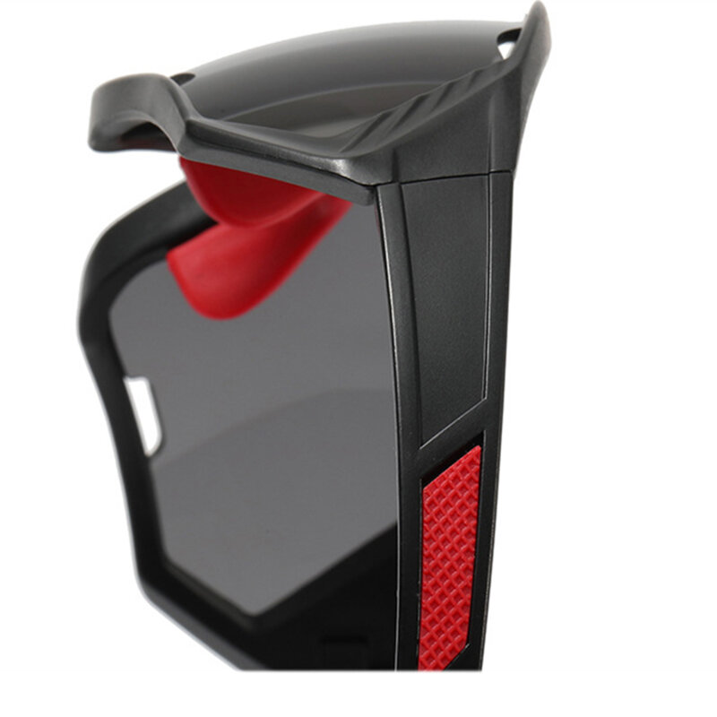 Ochelari de soare unisex sport Techsuit 9330, negru / oranj