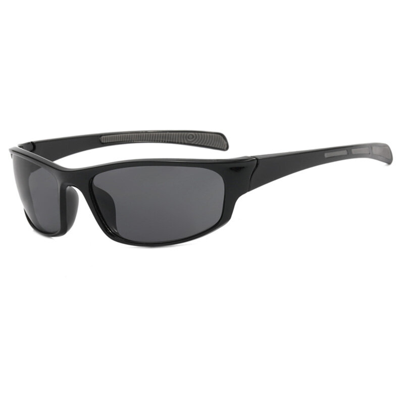 Ochelari de soare rectangulari sport Techsuit 9937, negru