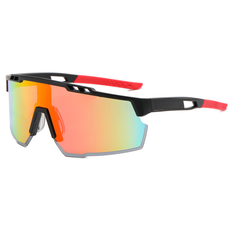 Ochelari dreptunghiulari unisex sport Techsuit 9963, oranj