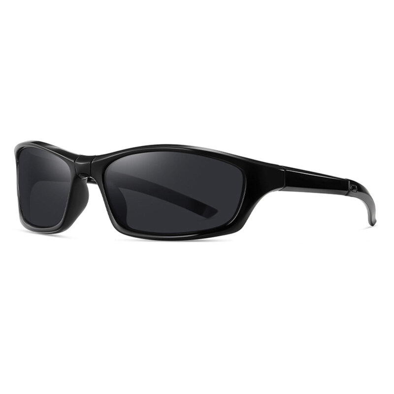 Ochelari polarizati sport Techsuit 24101, pliabili, negru