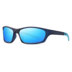 Ochelari polarizati sport Techsuit 24101, pliabili, bleu