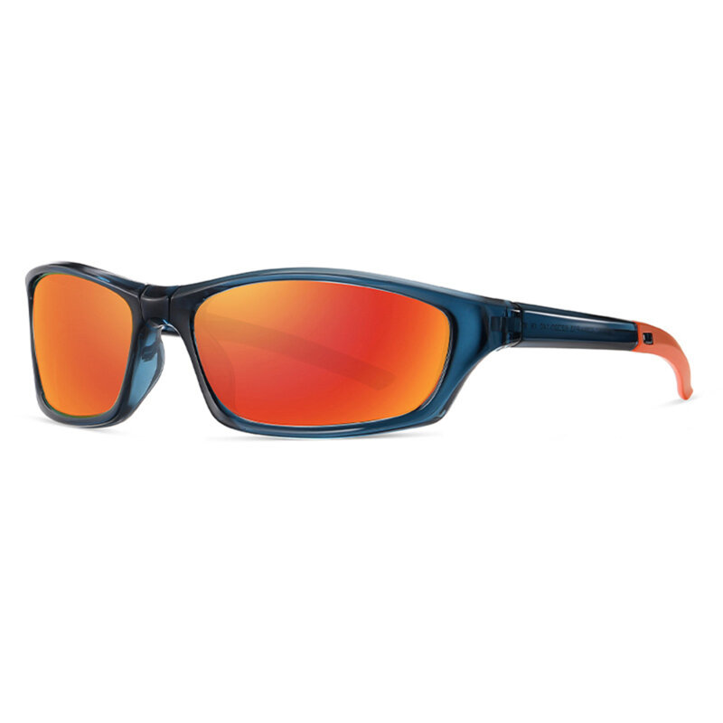 Ochelari polarizati sport Techsuit 24101, pliabili, oranj