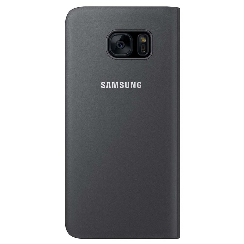Husa Originala Samsung Galaxy S7 Edge G935 Flip Wallet Negru