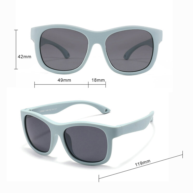 Ochelari de soare patrati pentru bebelusi Techsuit, 8306-C14