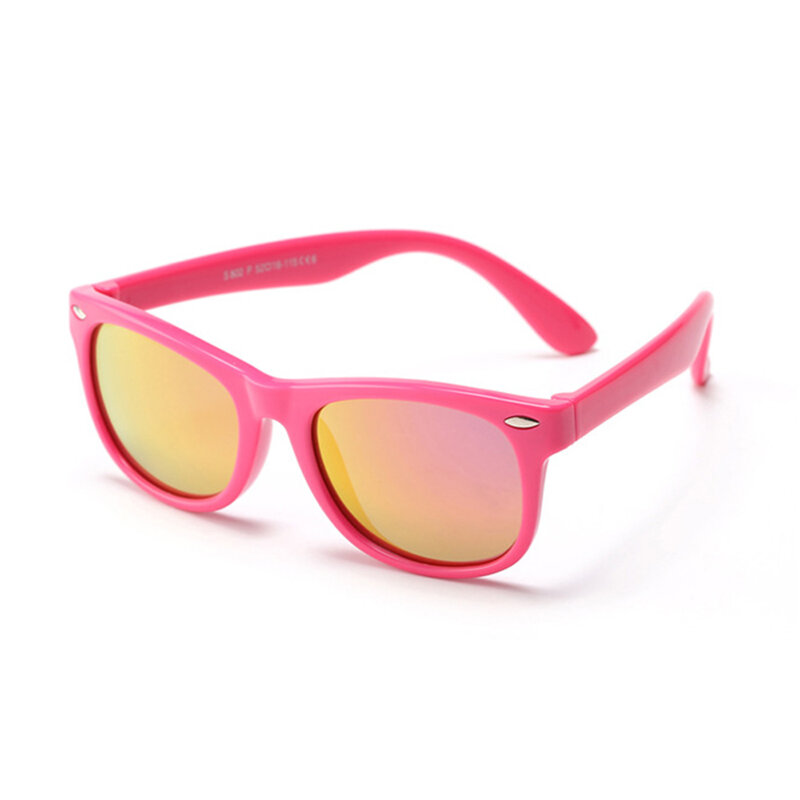 Ochelari de soare pentru copii Techsuit D802, roz / roz