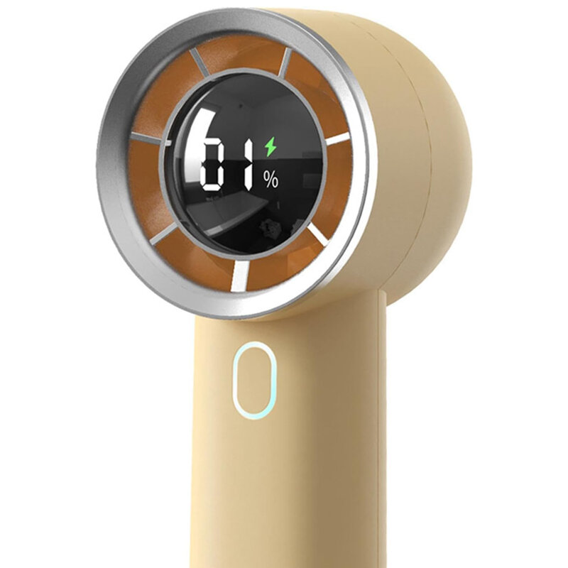 Ventilator portabil cu acumulator Techsuit, galben, HX130