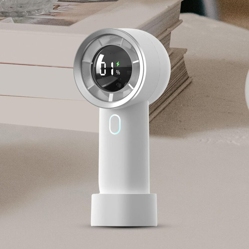 Ventilator portabil cu acumulator Techsuit, alb, HX130