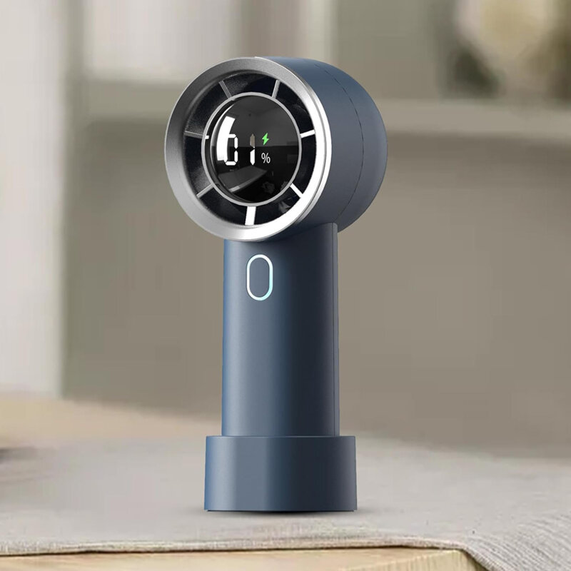 Ventilator portabil cu acumulator Techsuit, albastru, HX130