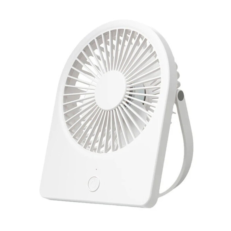 Mini ventilator birou silentios portabil Techsuit, alb, CT-108