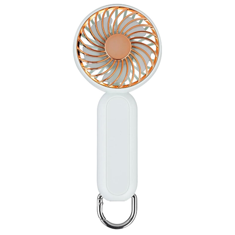Ventilator portabil USB cu baterie Techsuit A217, bej auriu