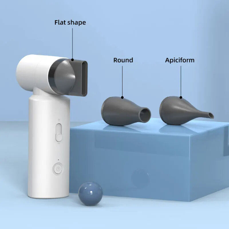 Ventilator premium portabil cu baterie Techsuit FS15, bleumarin