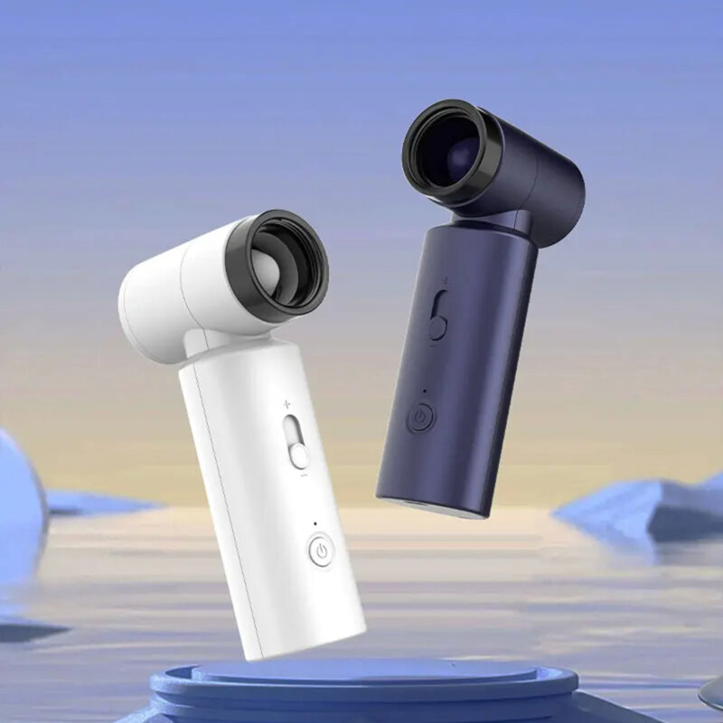 Ventilator premium portabil cu baterie Techsuit FS15, bleumarin