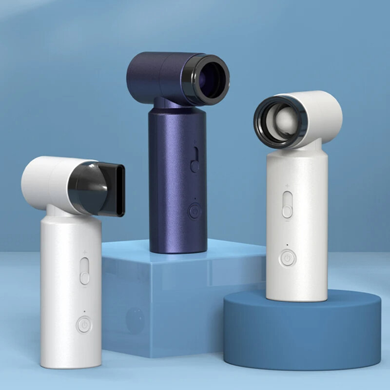 Ventilator premium portabil cu baterie Techsuit FS15, verde