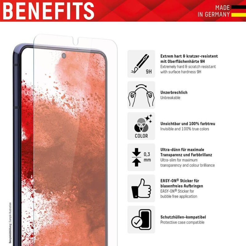 Folie premium Samsung Galaxy A32 5G Displex Smart Glass, transparenta